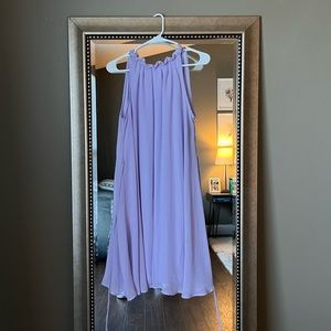 Lavender Pink Blush Maternity Dress